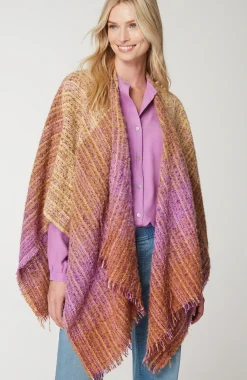 Ombré Tweed Ruana