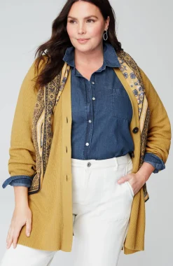 One-Pocket Button-Front Shirt