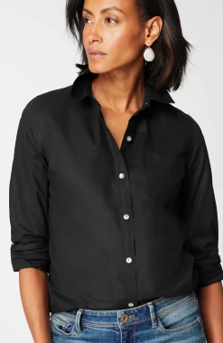 One-Pocket Button-Front Shirt