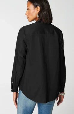 One-Pocket Button-Front Shirt