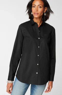 One-Pocket Button-Front Shirt