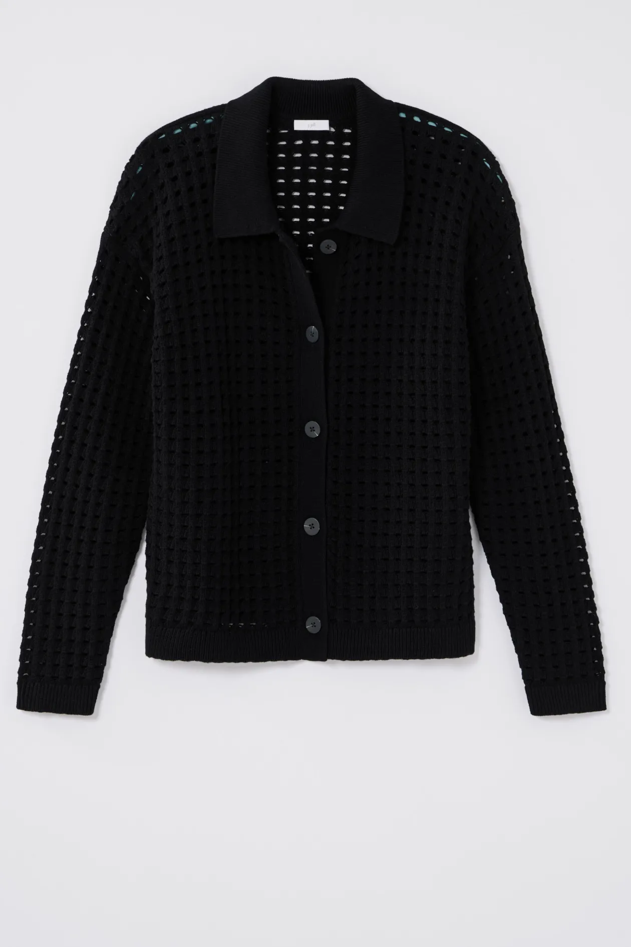 Open-Texture Cardi