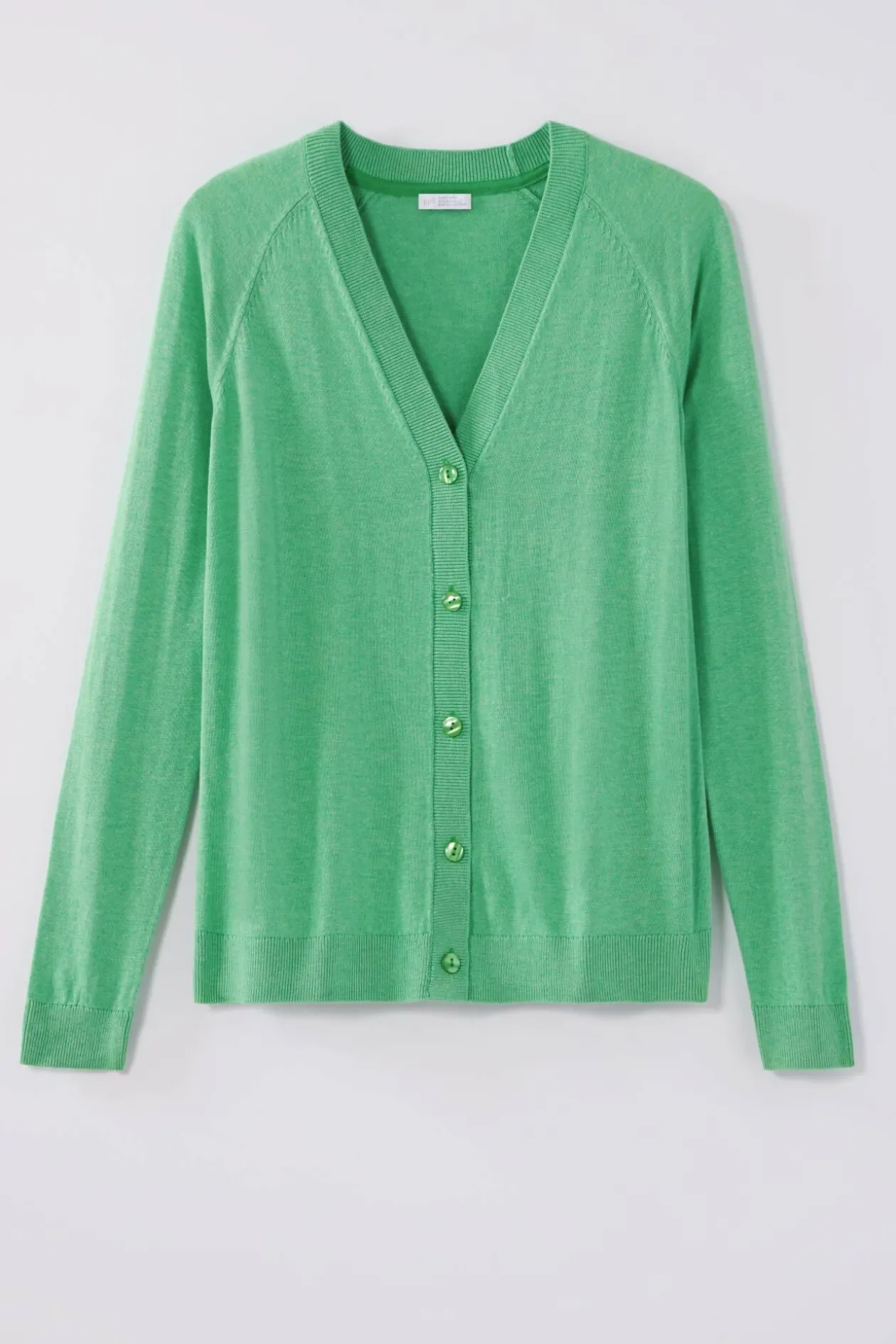 Organically Grown Cotton V-Neck Cardi