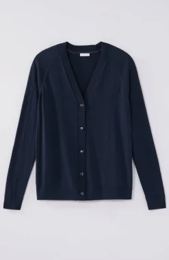 Organically Grown Cotton V-Neck Cardi