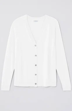 Organically Grown Cotton V-Neck Cardi