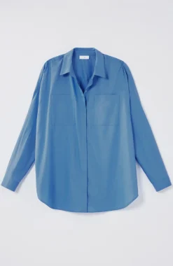 Oversized Poplin Tunic