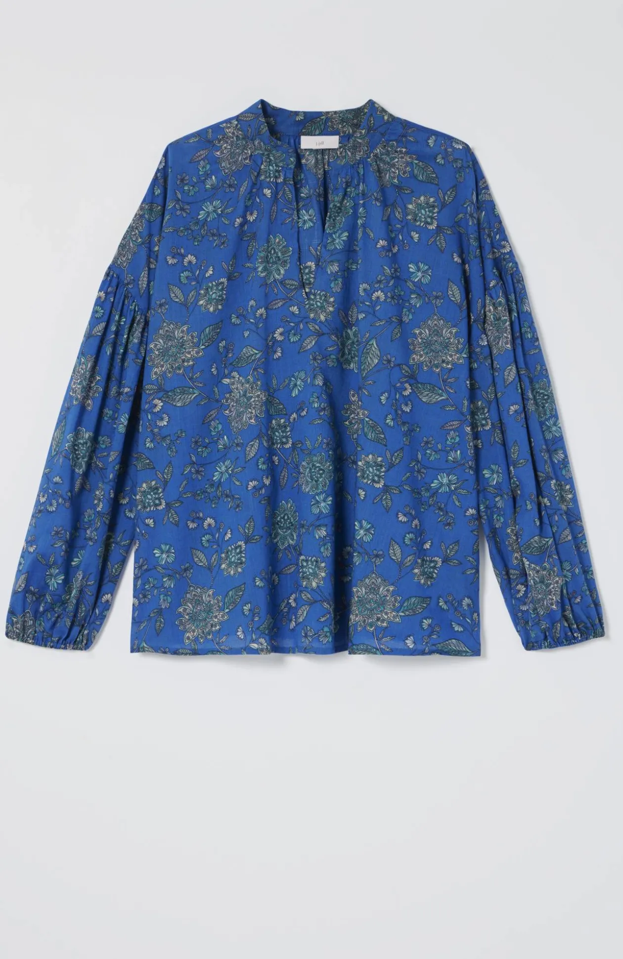 Oversized Split-Neck Top