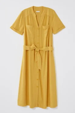 Patch-Pocket Shirtdress