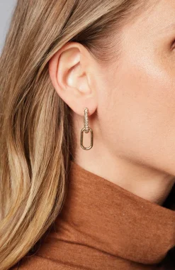 Pavé Links Earrings