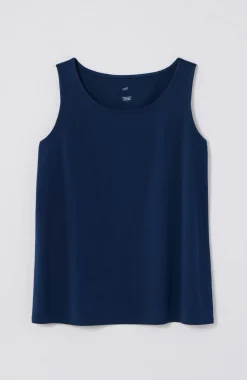 Pima-Stretch Knit Tank
