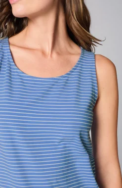 Pima-Stretch Knit Tank