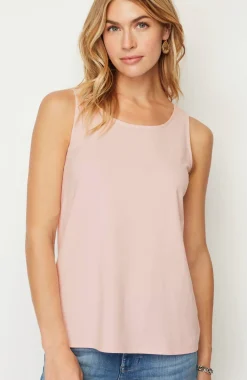 Pima-Stretch Knit Tank