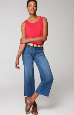 Pima-Stretch Knit Tank