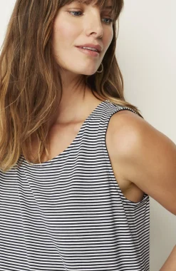 Pima-Stretch Knit Tank