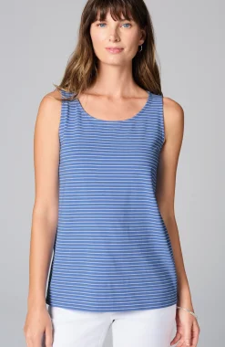 Pima-Stretch Knit Tank