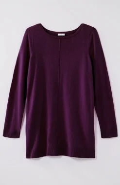 Pintucked Sweater-Tunic