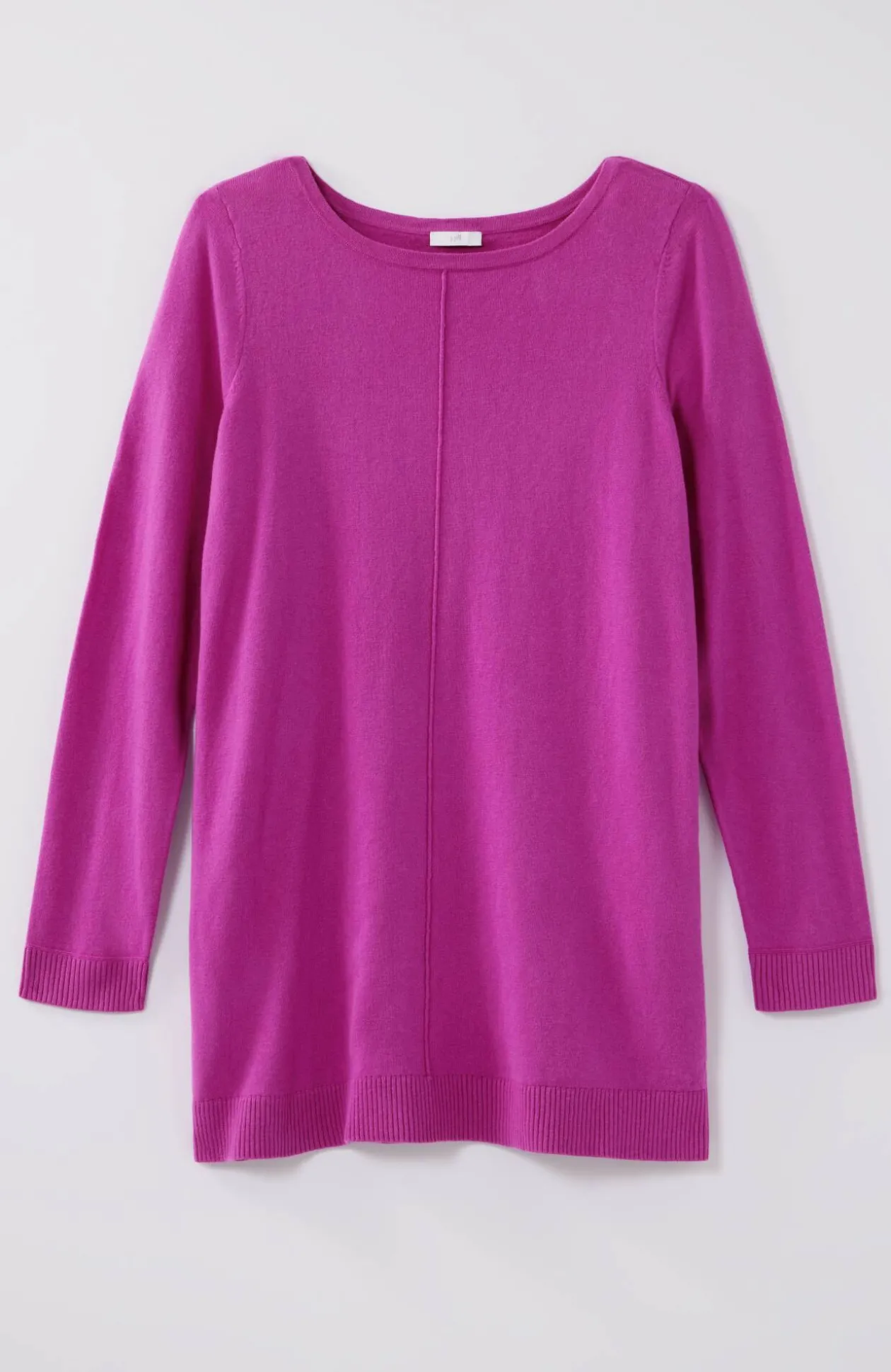 Pintucked Sweater-Tunic