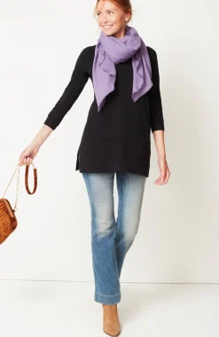 Pintucked Sweater-Tunic