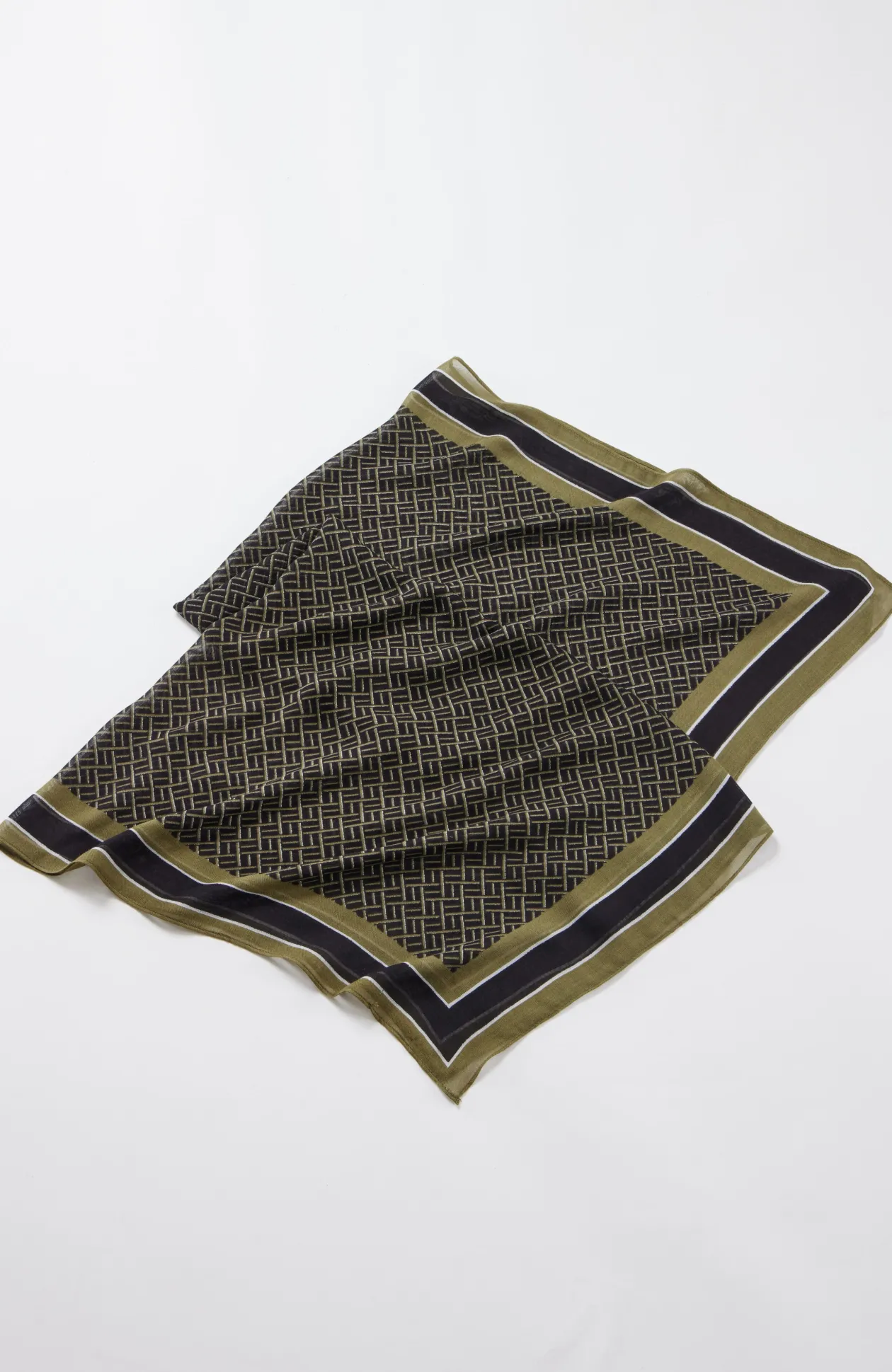 Playful Geo Square Scarf