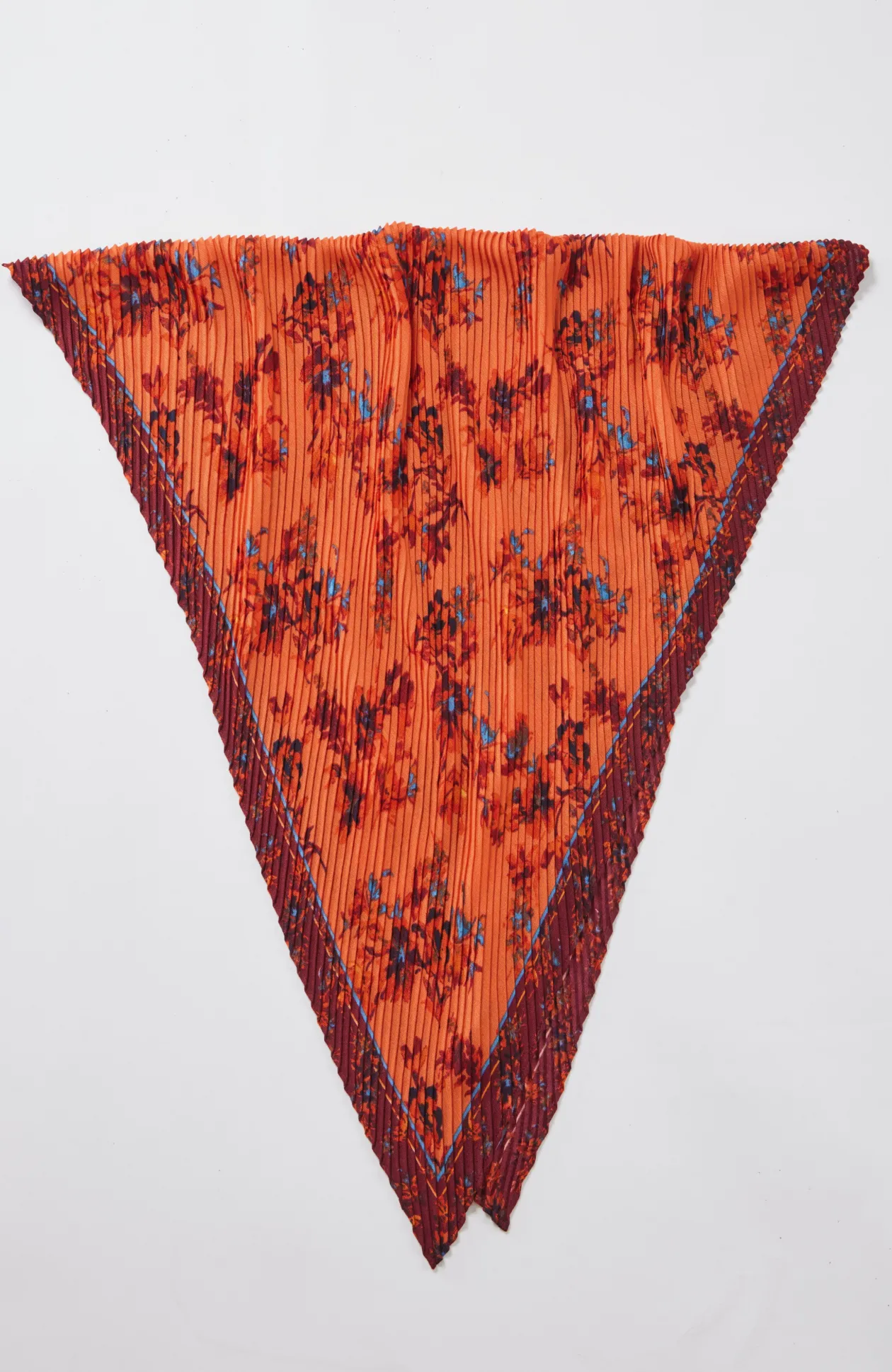 Pleated Square Scarf