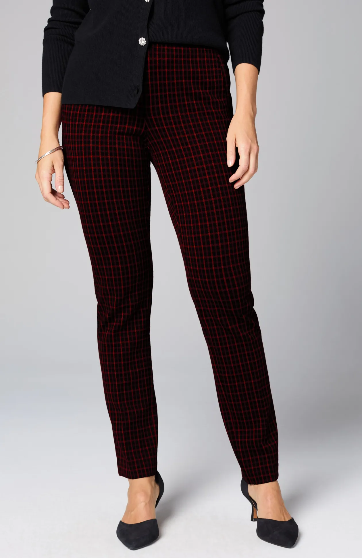 Ponte Welt-Pockets Slim-Leg Pants