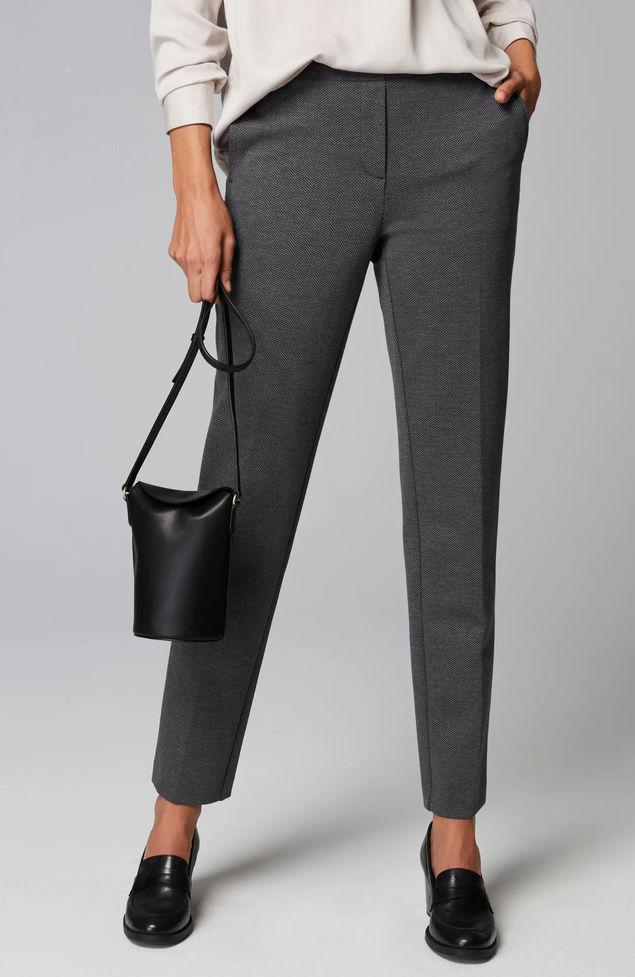 Ponte Welt-Pockets Slim-Leg Pants