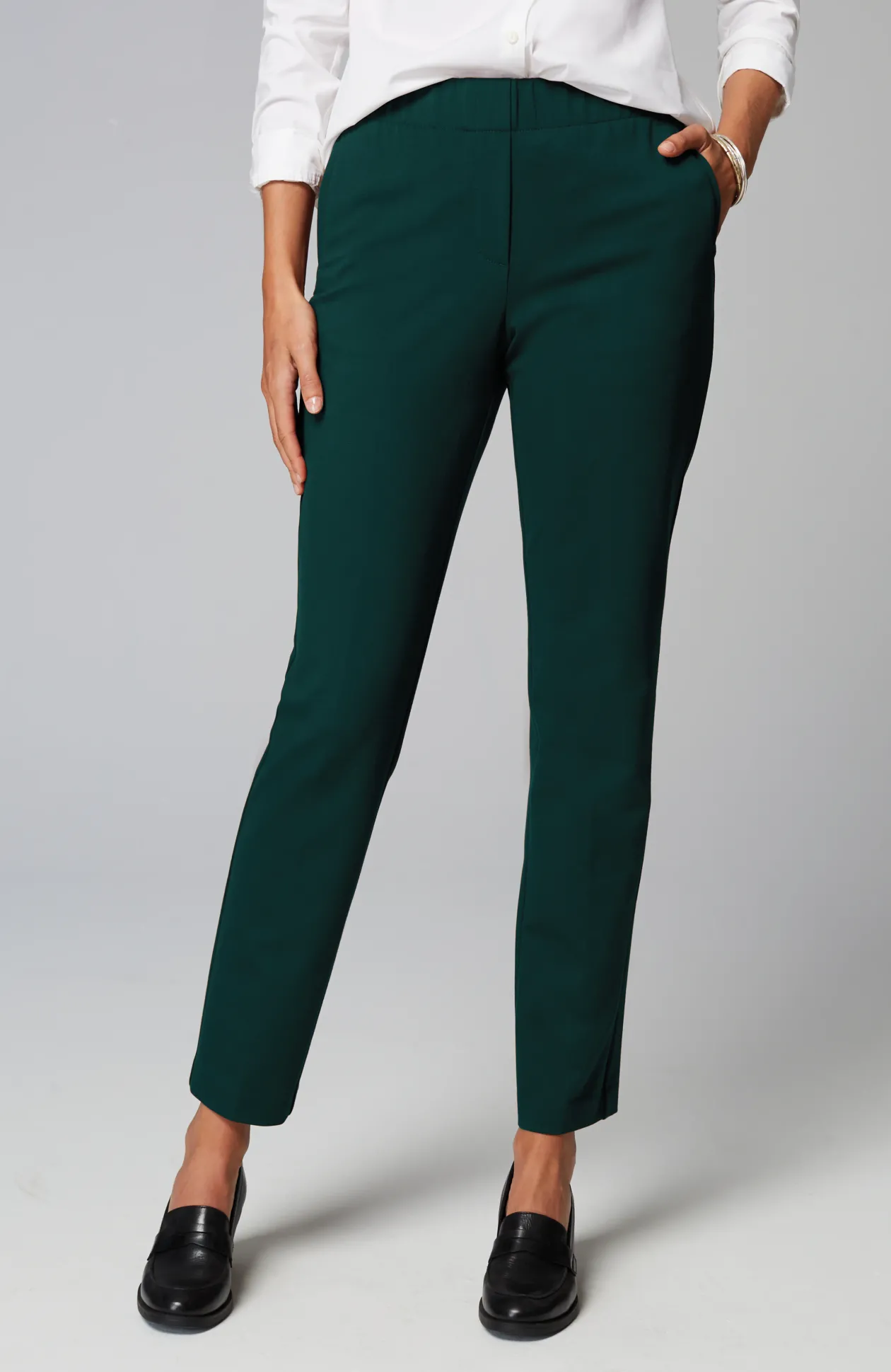 Ponte Welt-Pockets Slim-Leg Pants
