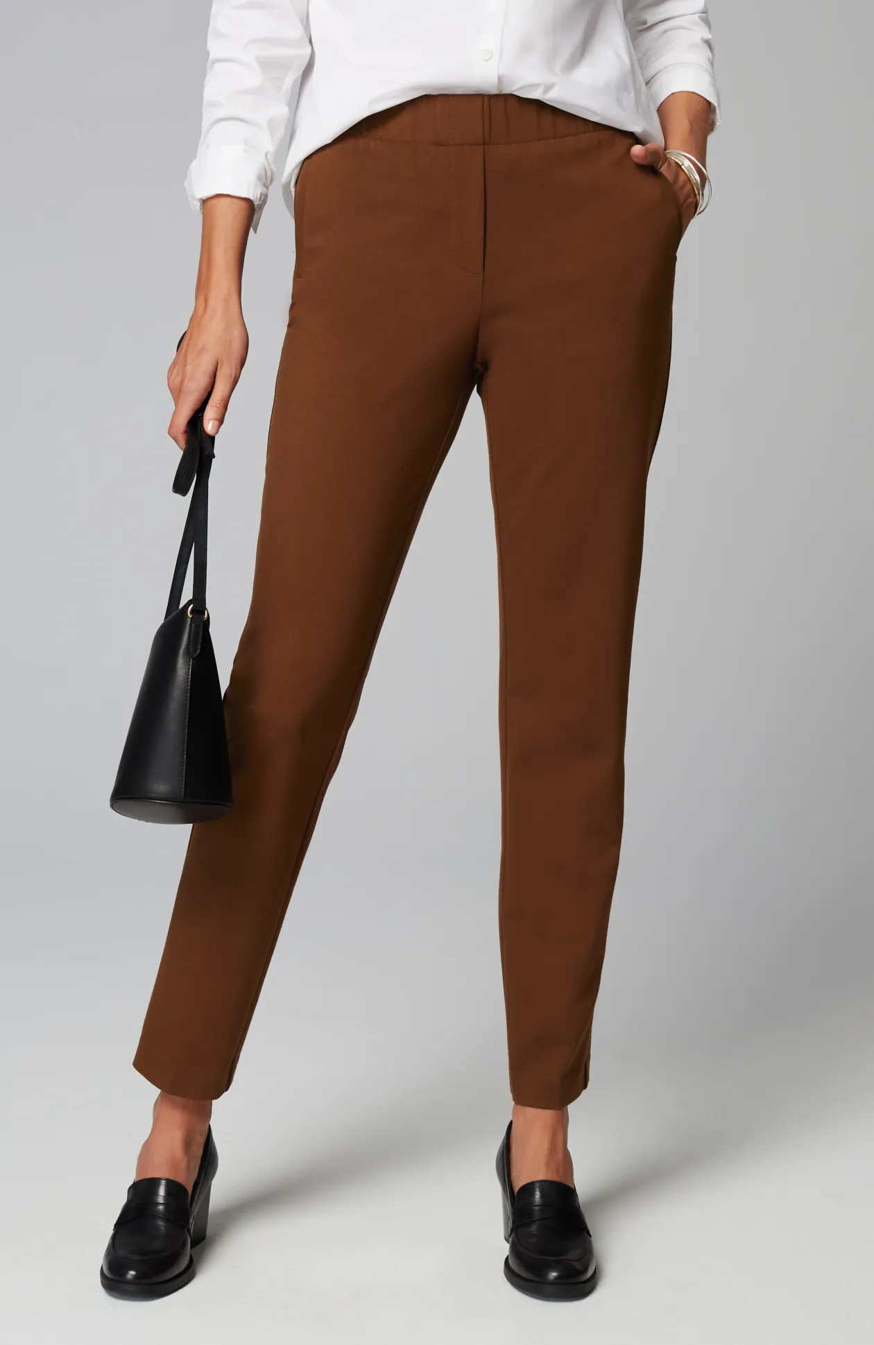 Ponte Welt-Pockets Slim-Leg Pants
