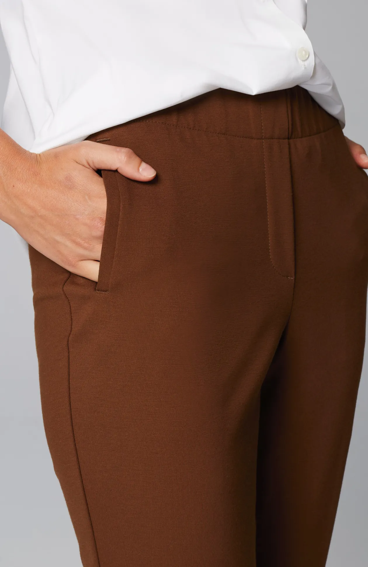 Ponte Welt-Pockets Slim-Leg Pants