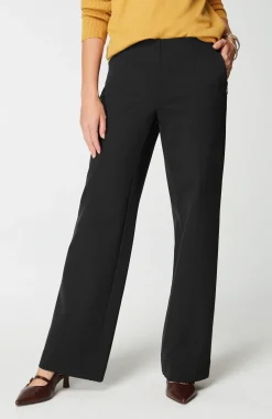 Ponte Wide-Leg Pants