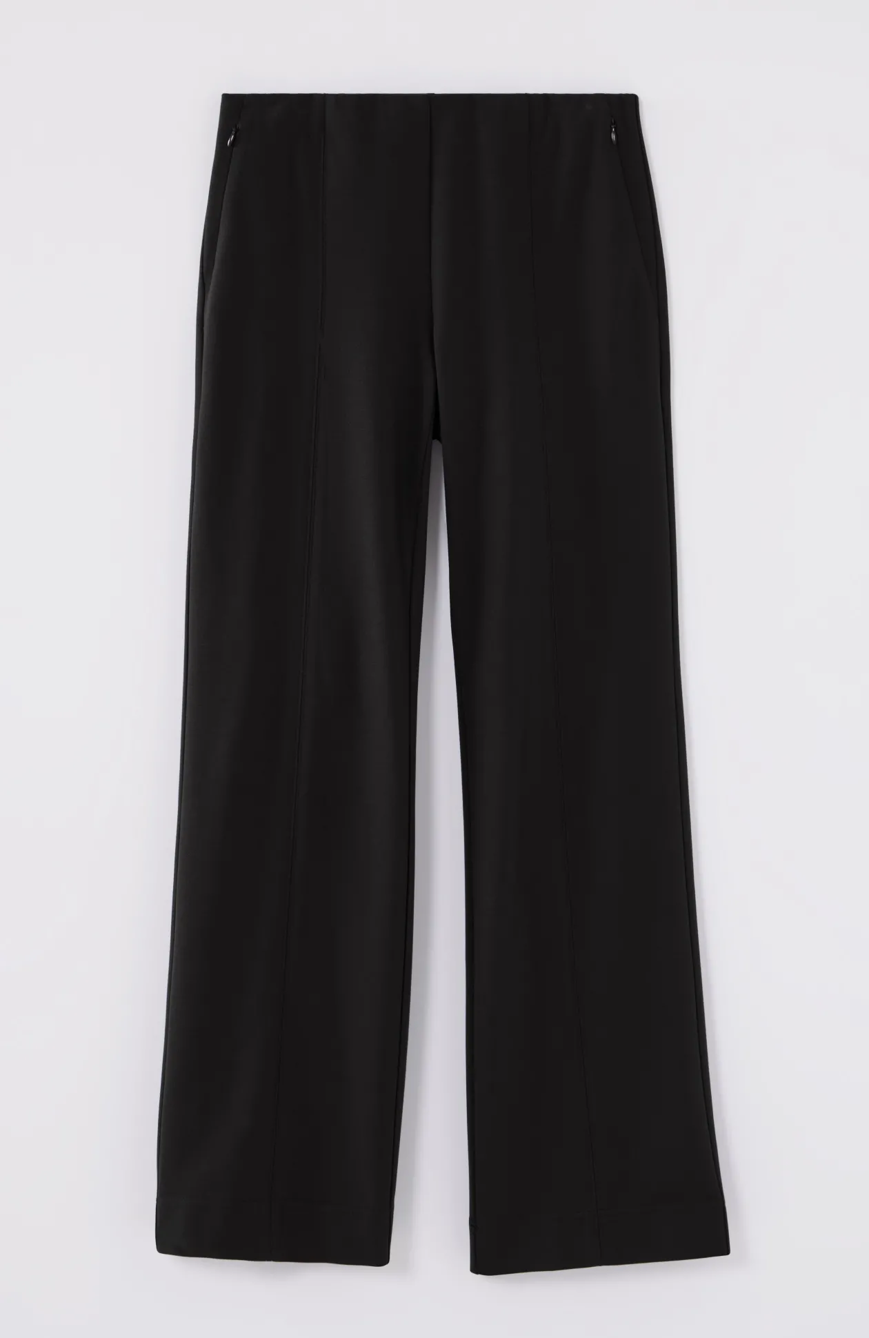 Ponte Wide-Leg Pants