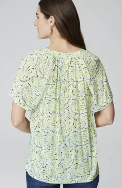 Printed Voile Top