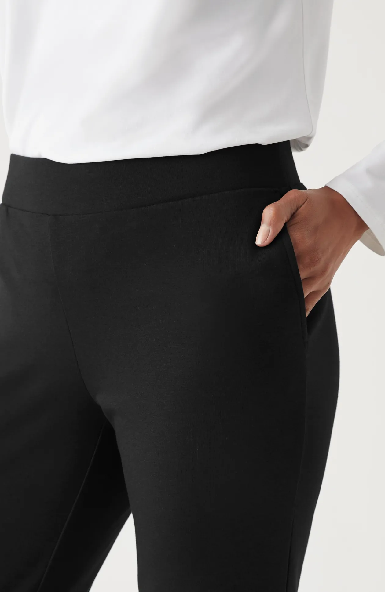 Pure Jill Affinity Slim-Leg Pants