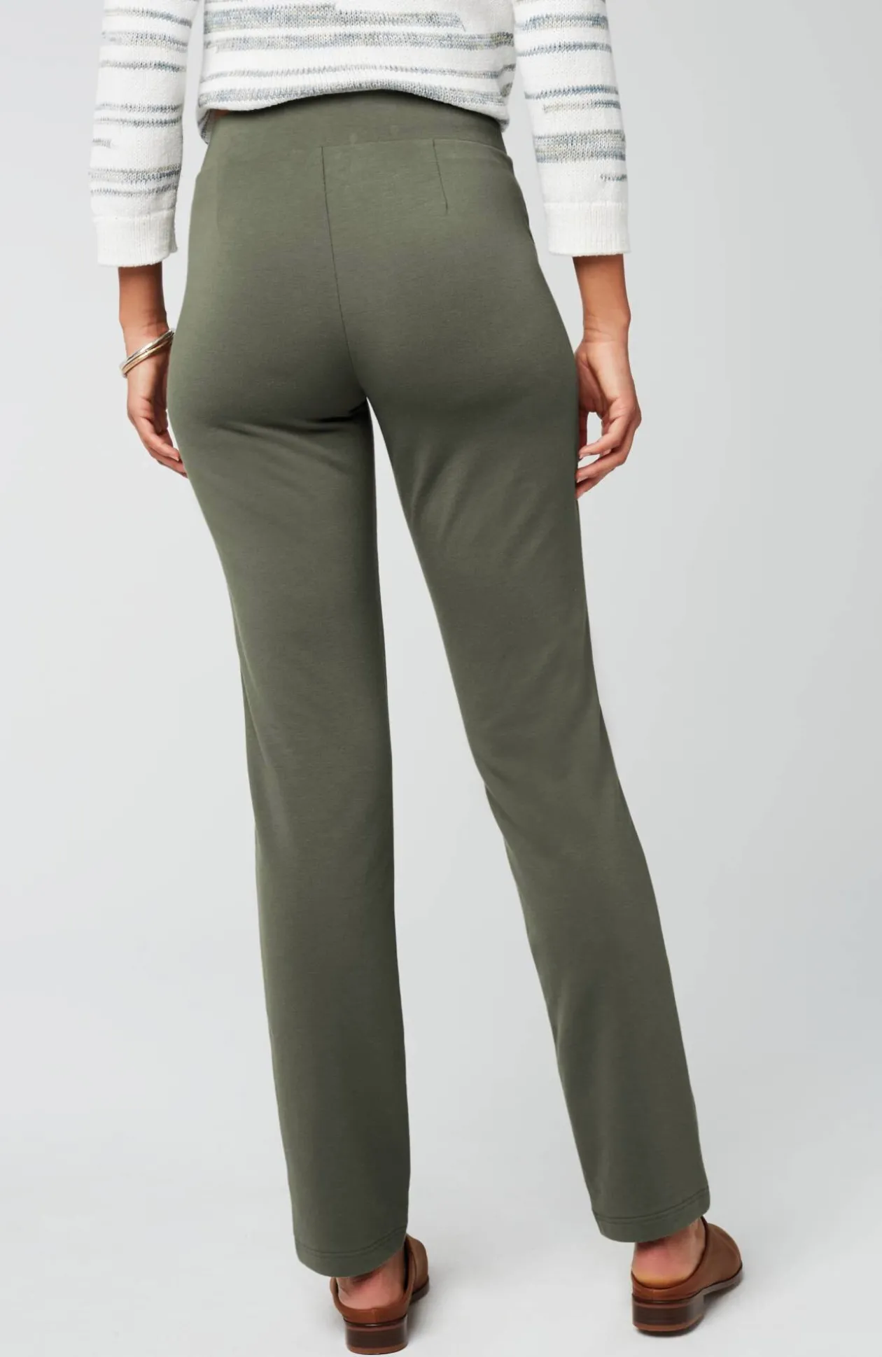 Pure Jill Affinity Slim-Leg Pants