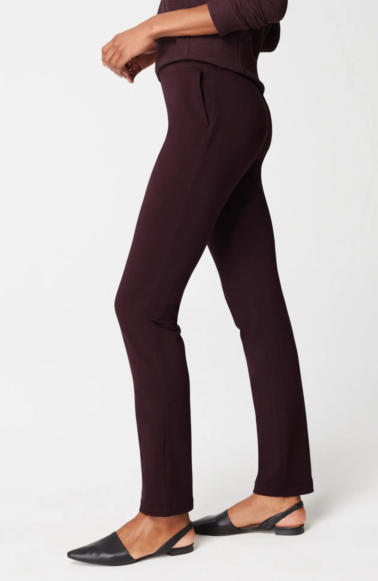 Pure Jill Affinity Slim-Leg Pants