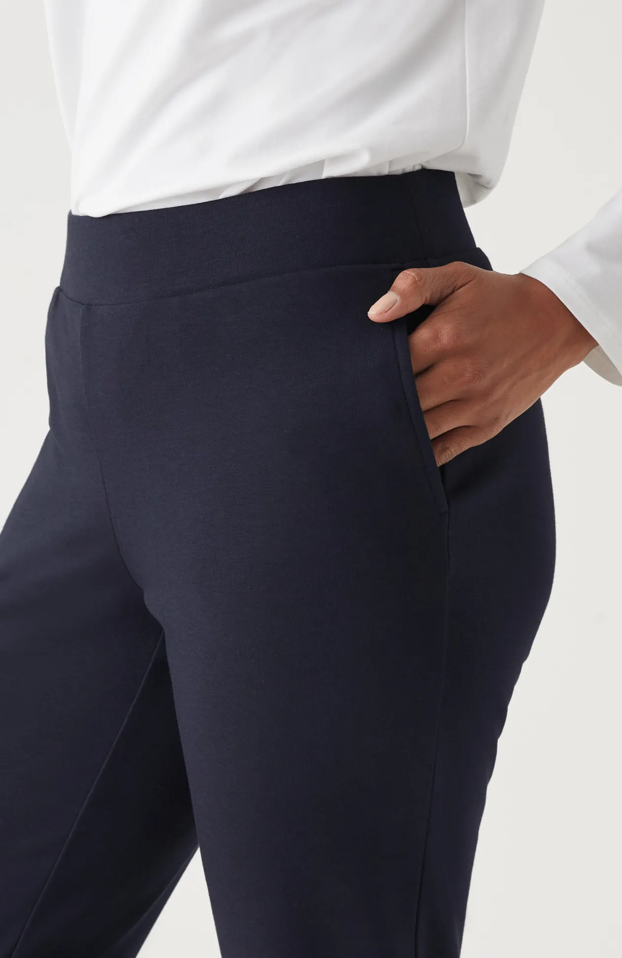 Pure Jill Affinity Slim-Leg Pants