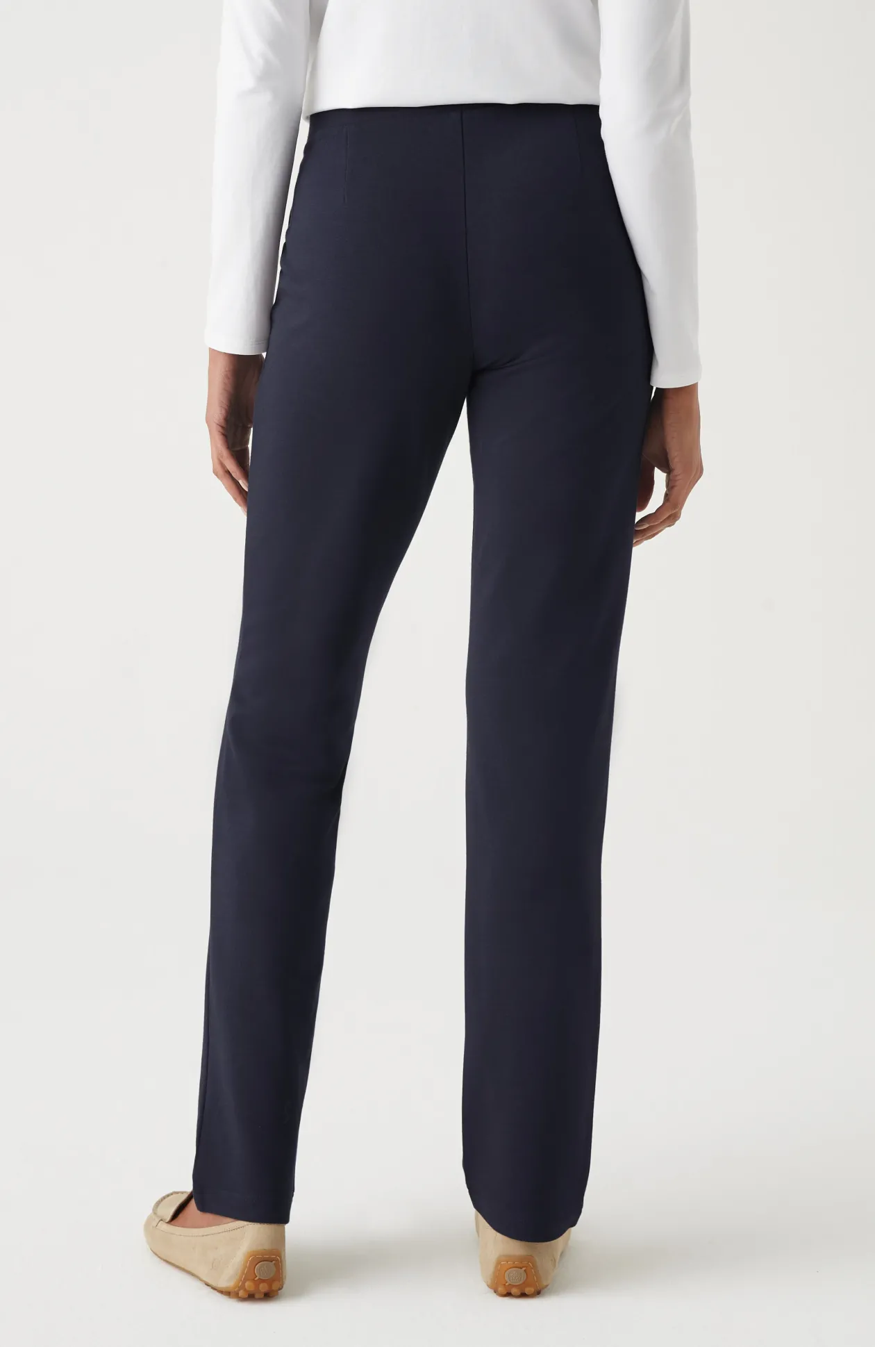 Pure Jill Affinity Slim-Leg Pants