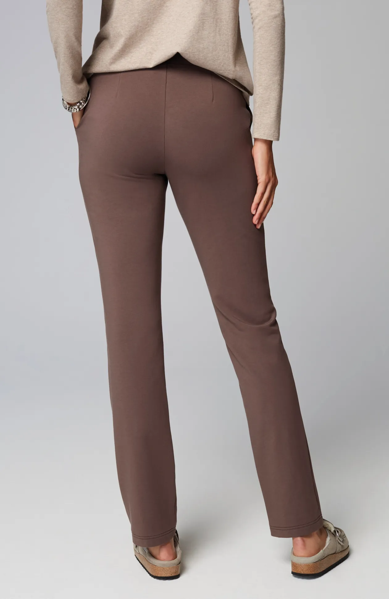 Pure Jill Affinity Slim-Leg Pants
