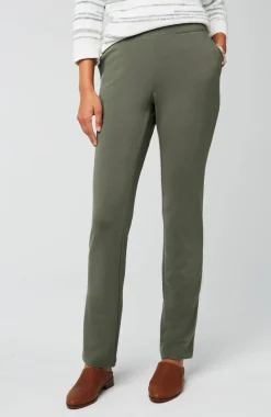 Pure Jill Affinity Slim-Leg Pants
