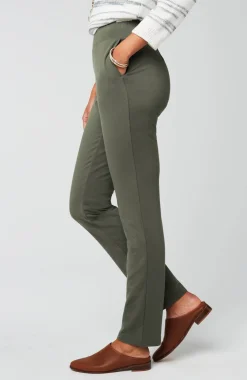 Pure Jill Affinity Slim-Leg Pants