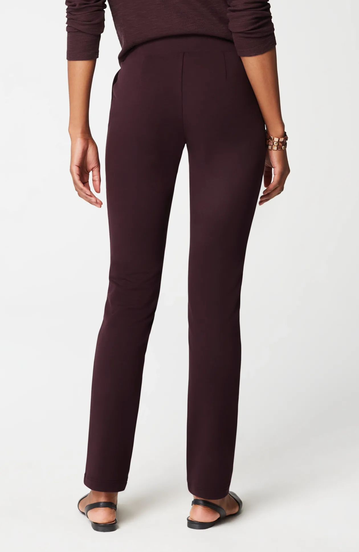Pure Jill Affinity Slim-Leg Pants