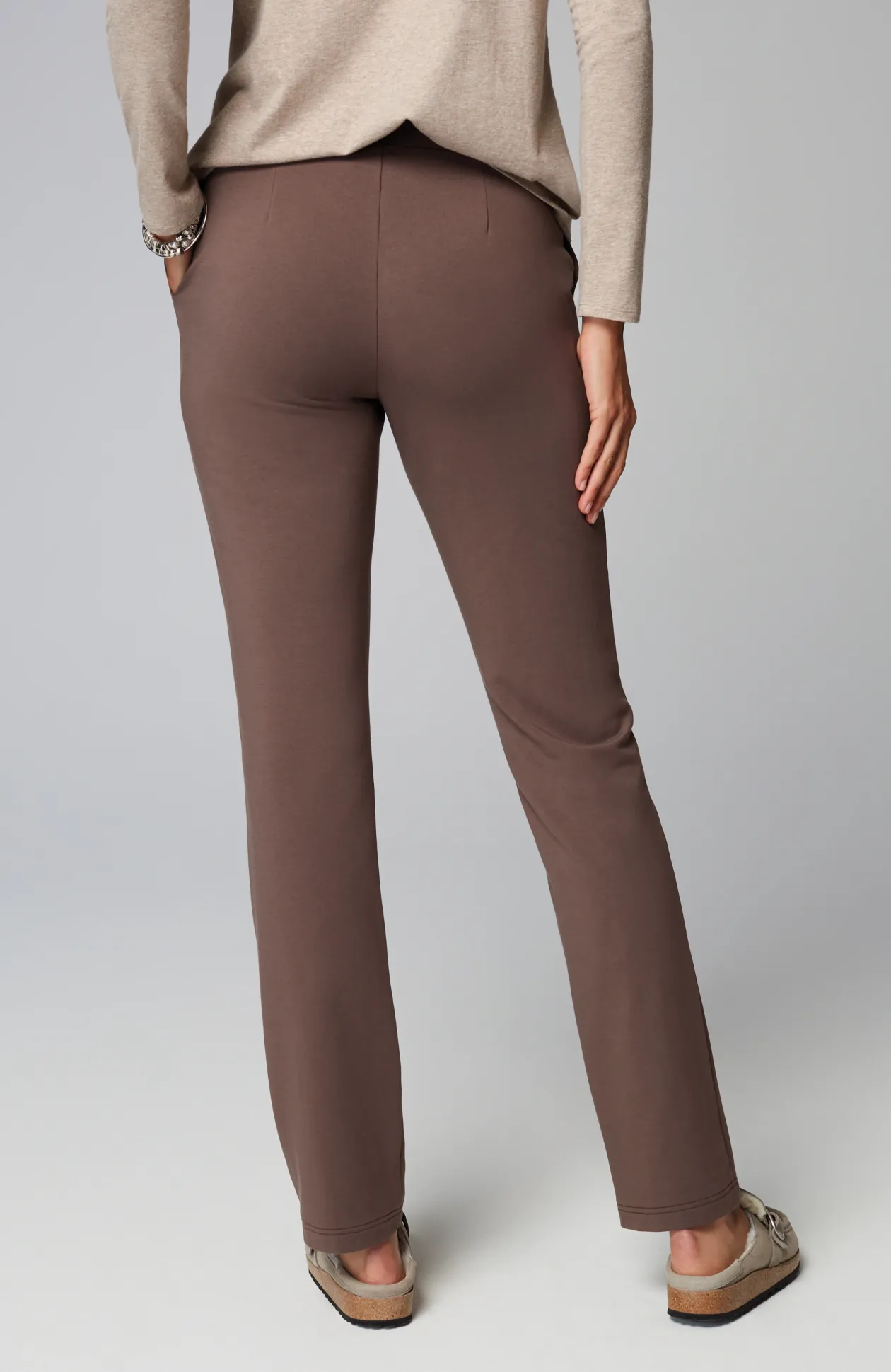 Pure Jill Affinity Slim-Leg Pants