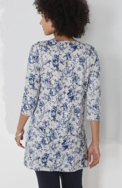 Pure Jill Ballet-Sleeve Tunic
