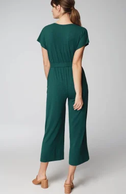 Pure Jill Belted Jumpsuit