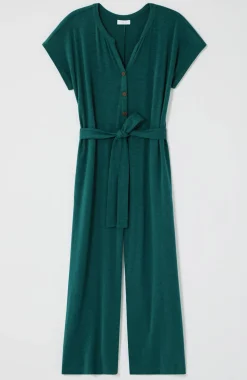Pure Jill Belted Jumpsuit