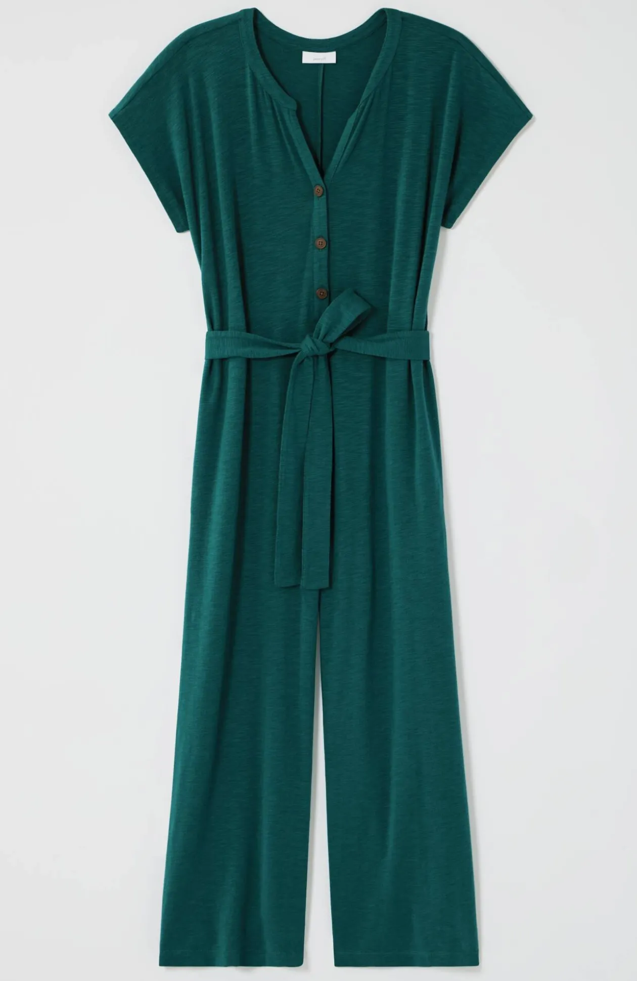 Pure Jill Belted Jumpsuit