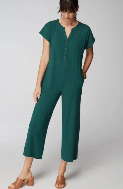 Pure Jill Belted Jumpsuit