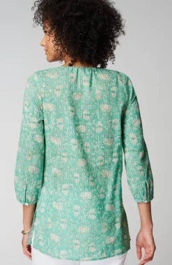 Pure Jill Button-Front Tunic