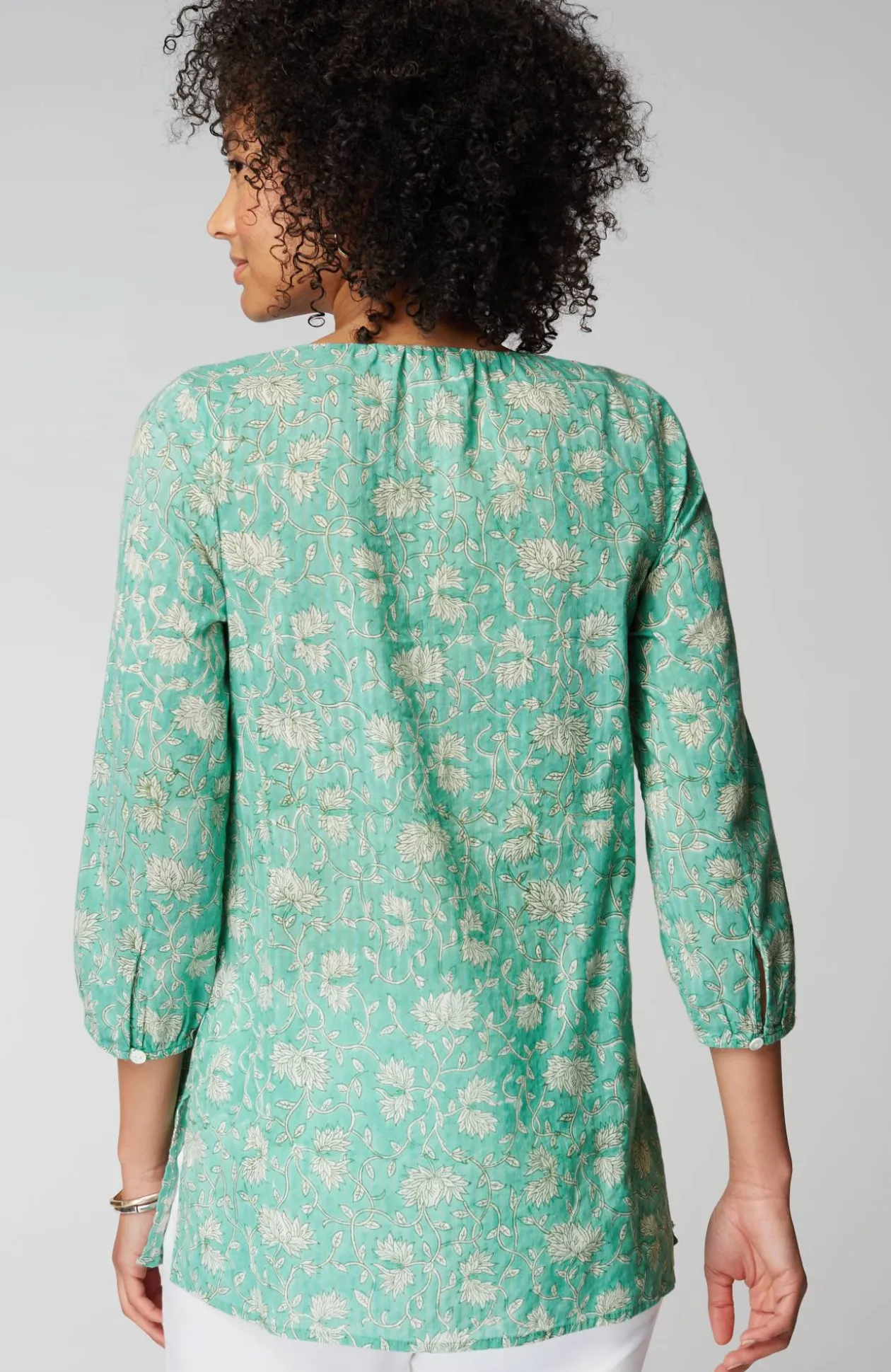 Pure Jill Button-Front Tunic