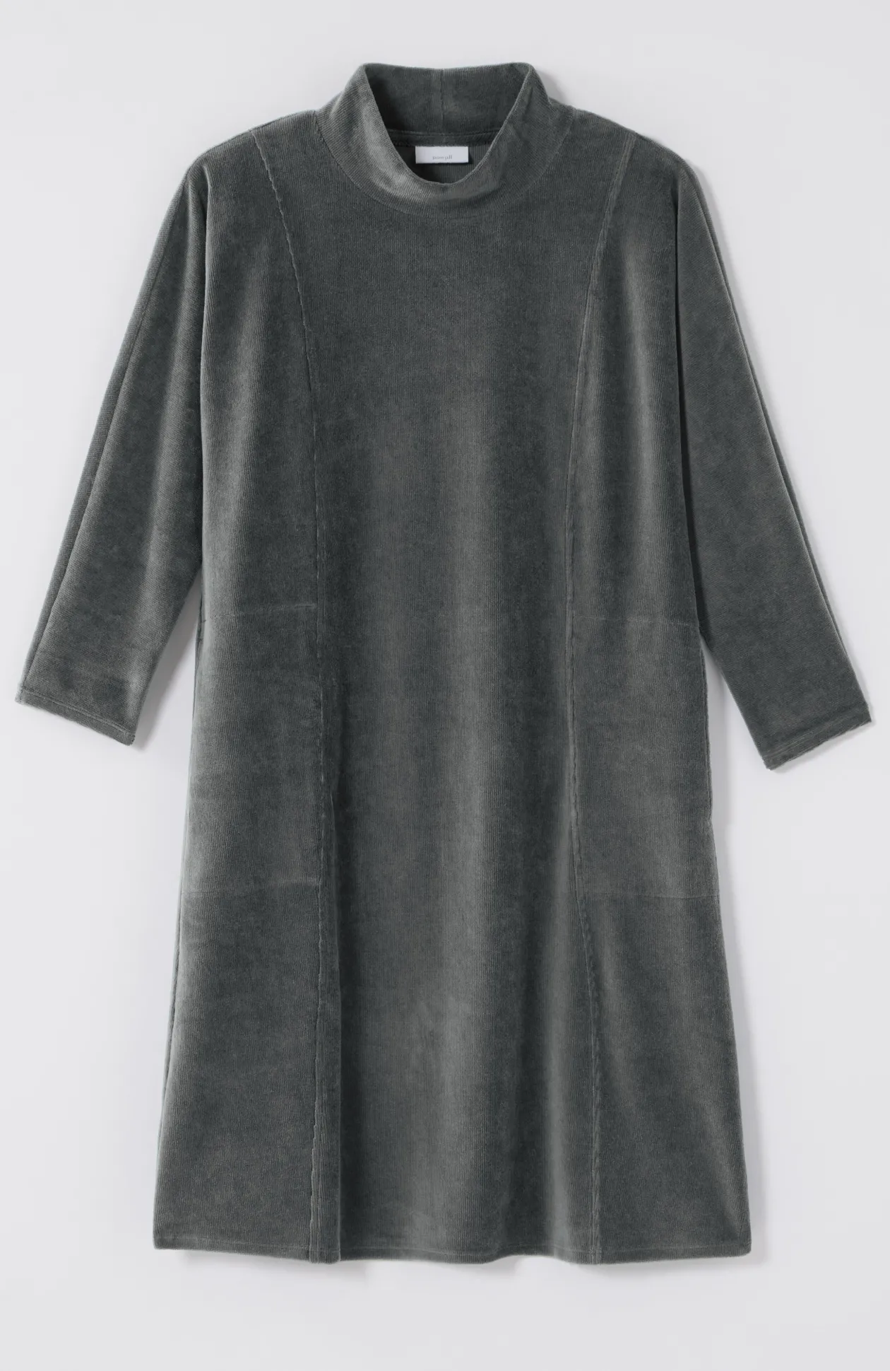 Pure Jill Corded-Velour Dress